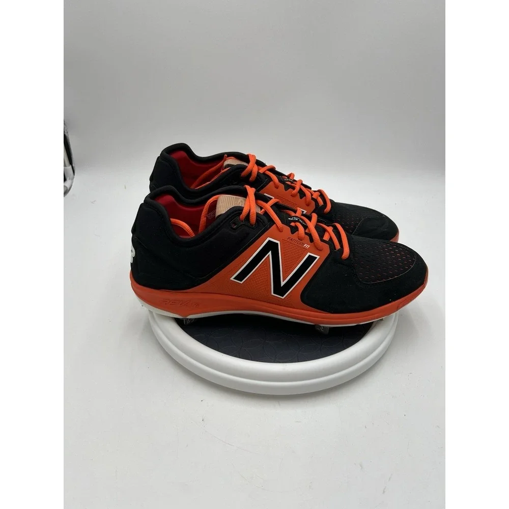 New Balance 3000v3 Metal Baseball Cleats Black Orange Size 14 L3000BO3
